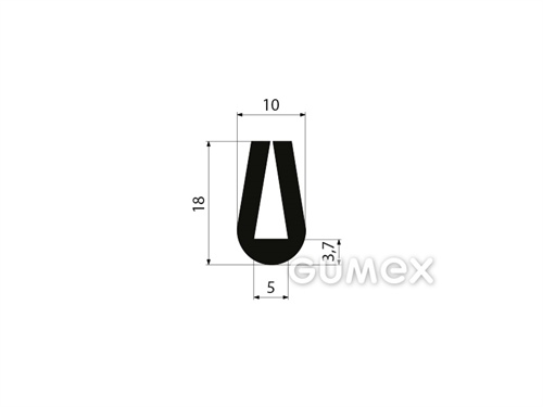 GUMMIPROFILE U-FORM - NBR